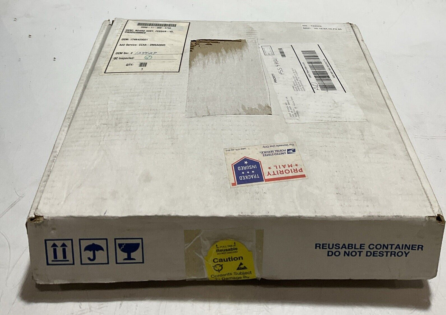 TTM4–10 94V-012361 CIRCUIT BOARD ASSEMBLY FEEDER V2 PROGRAMMED 174K420G01 U3S
