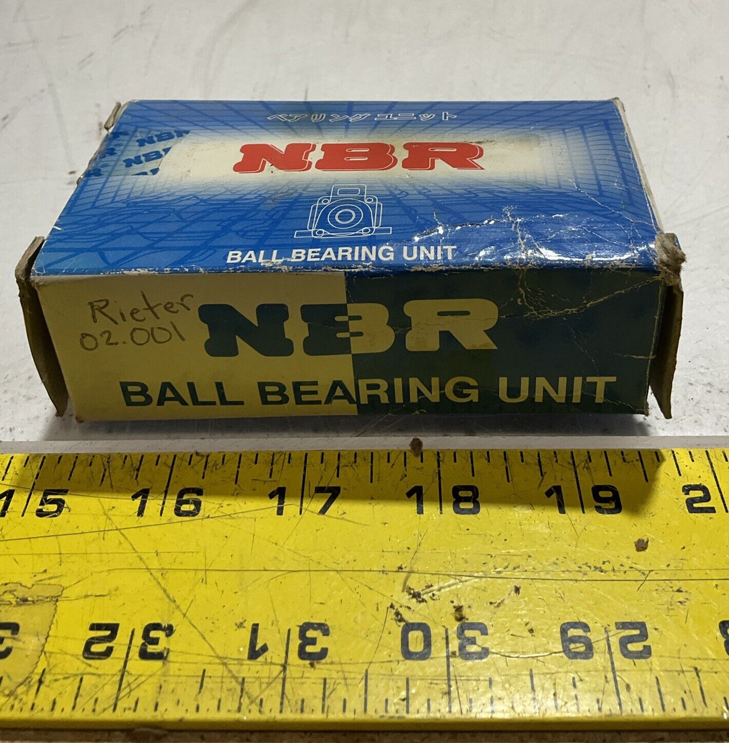 NBR UCFL204 BALL BEARING UNIT RN6