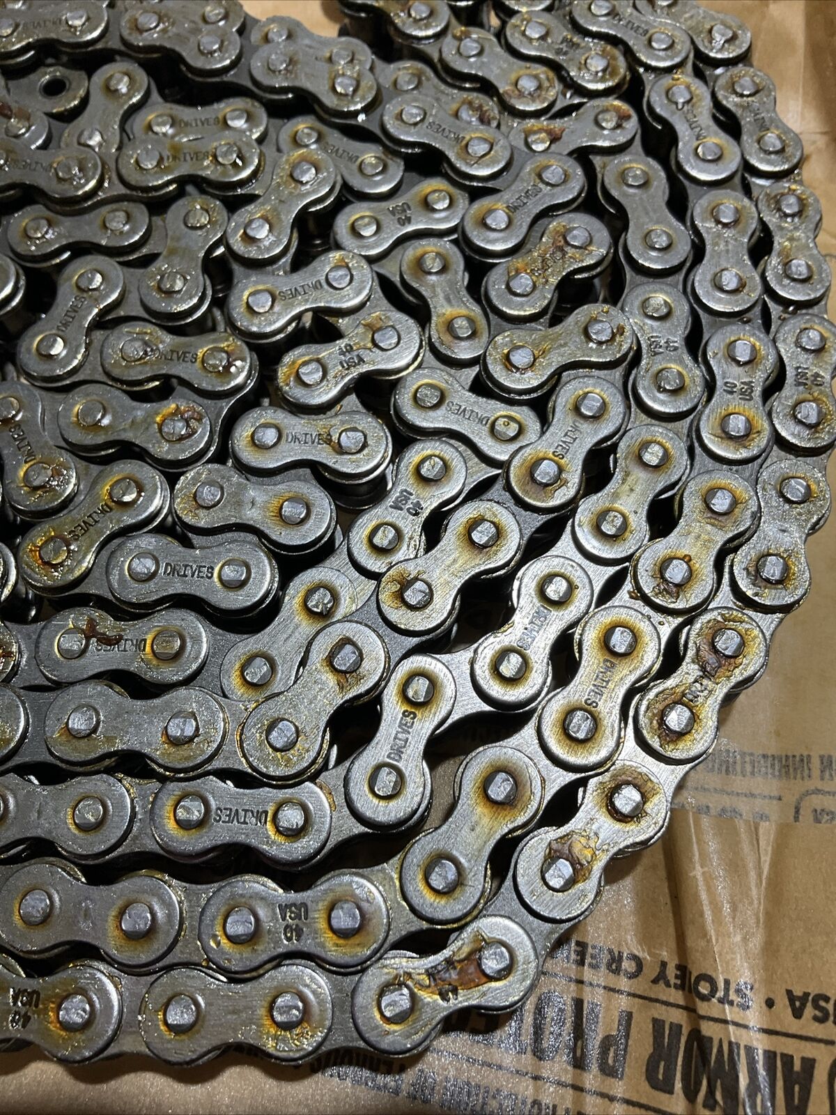 DRIVES DRV-401R ROLLER CHAIN 10FT RN6