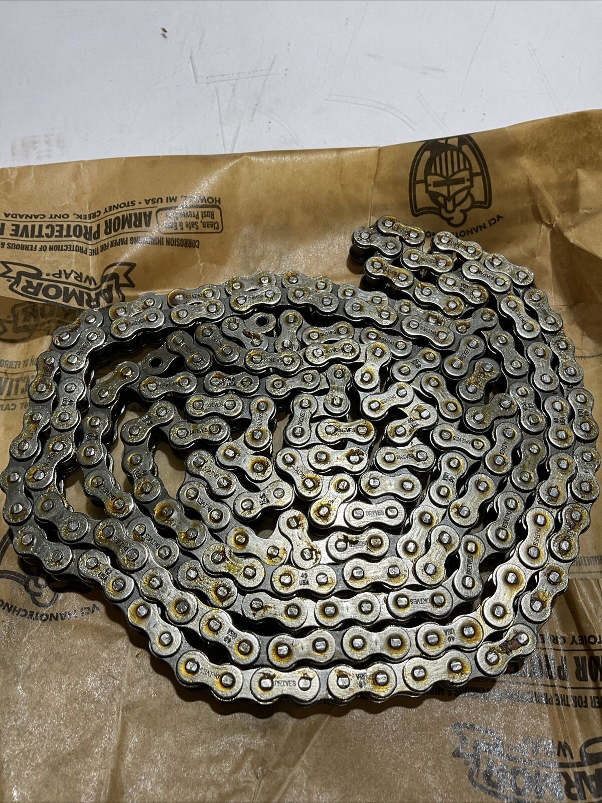 DRIVES DRV-401R ROLLER CHAIN 10FT RN6