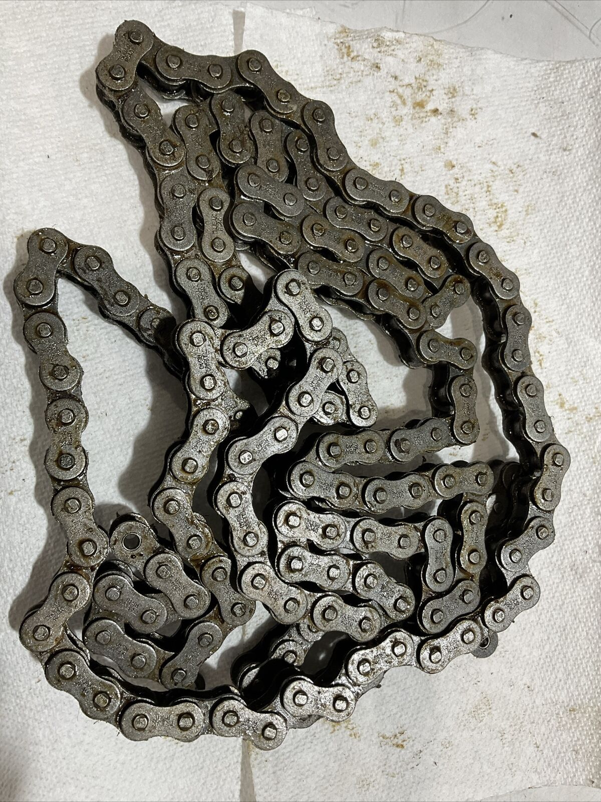 TSUBAKI RS40 RIV ROLLER CHAIN RN6