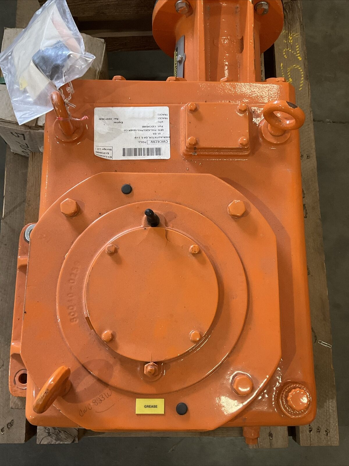 PHILADELPHIA RAVEN 3800 3853M SPENT WASH WATER SUMP MIXER MIX-84-6011 1800RPM