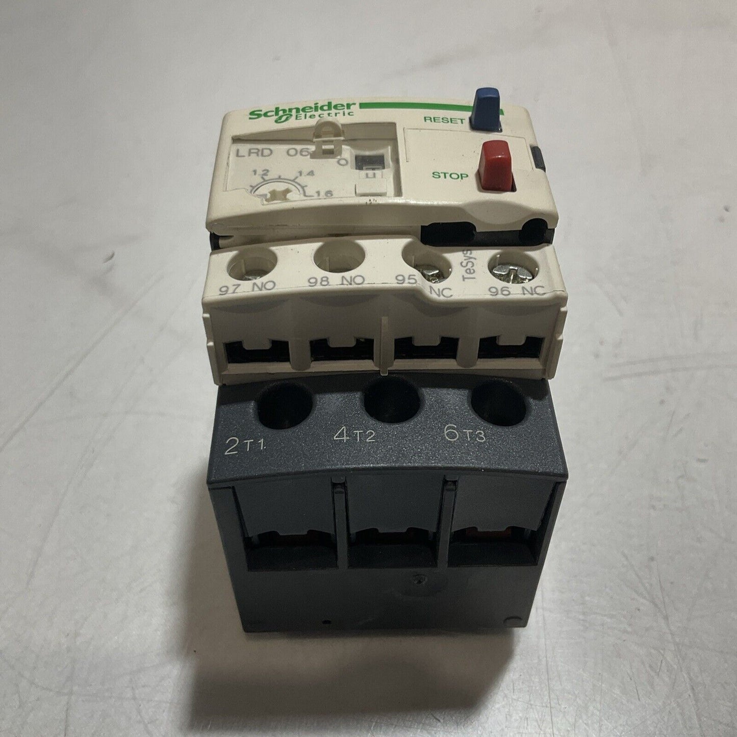SCHNEIDER ELECTRIC LRD06 RELAY MOTORSCHUTZRELAIS U3S