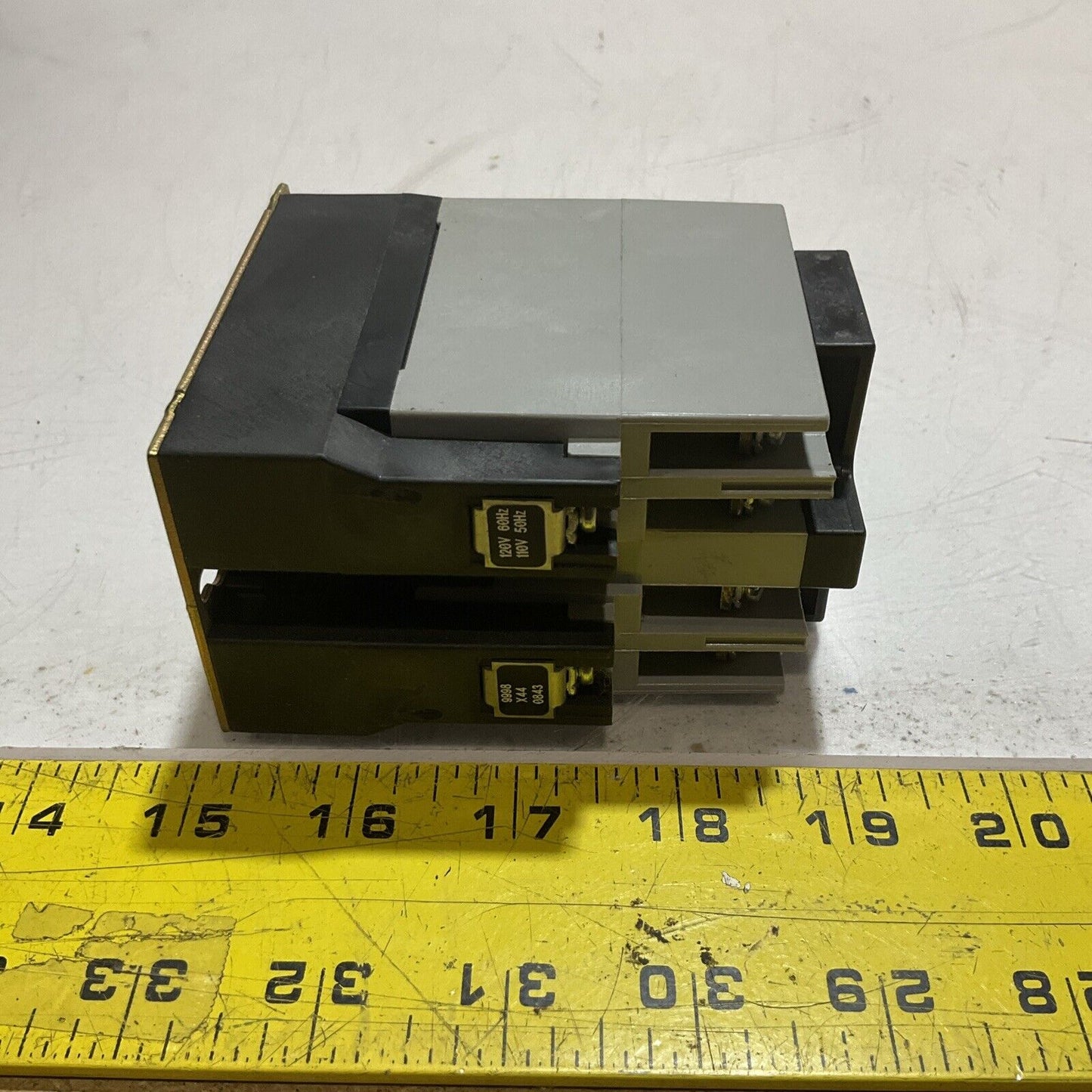 SQUARE D 8501X040 8501 TYPE X INDUSTRIAL CONTROL RELAY 120V U3S