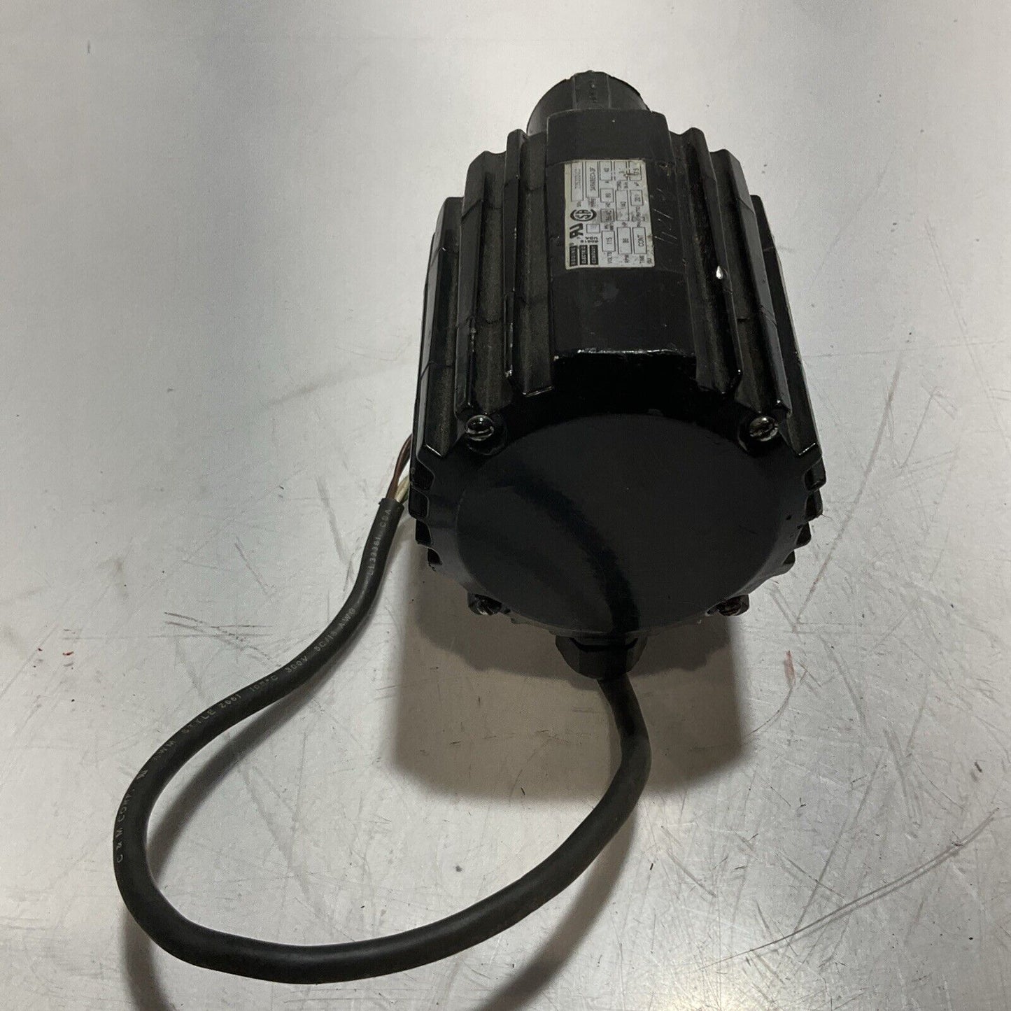 BODINE ELECTRIC COMPANY 34R4BECI-3F GEARMOTOR 115 VOLTS
