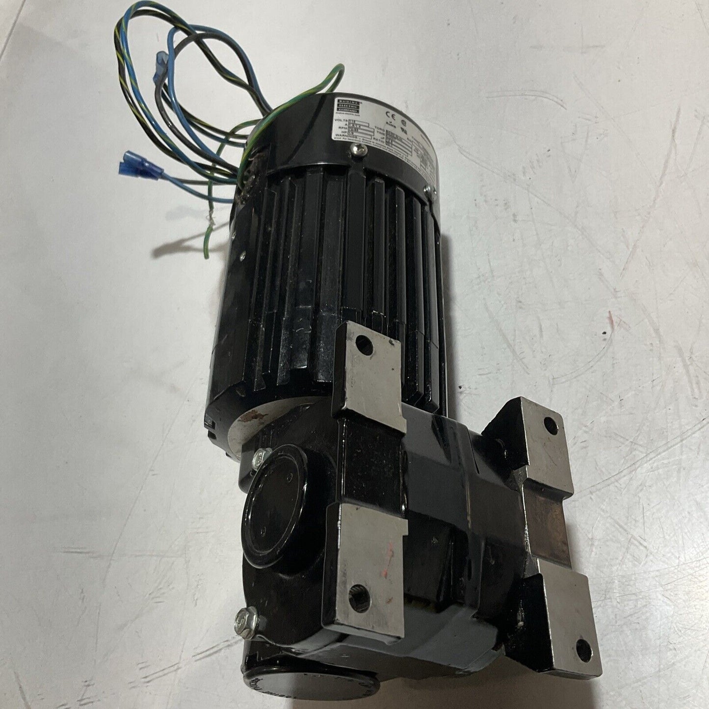 BODINE ELECTRIC CONPANY 34R6BFCI-5F GEARMOTOR 115 VOLTS U3S