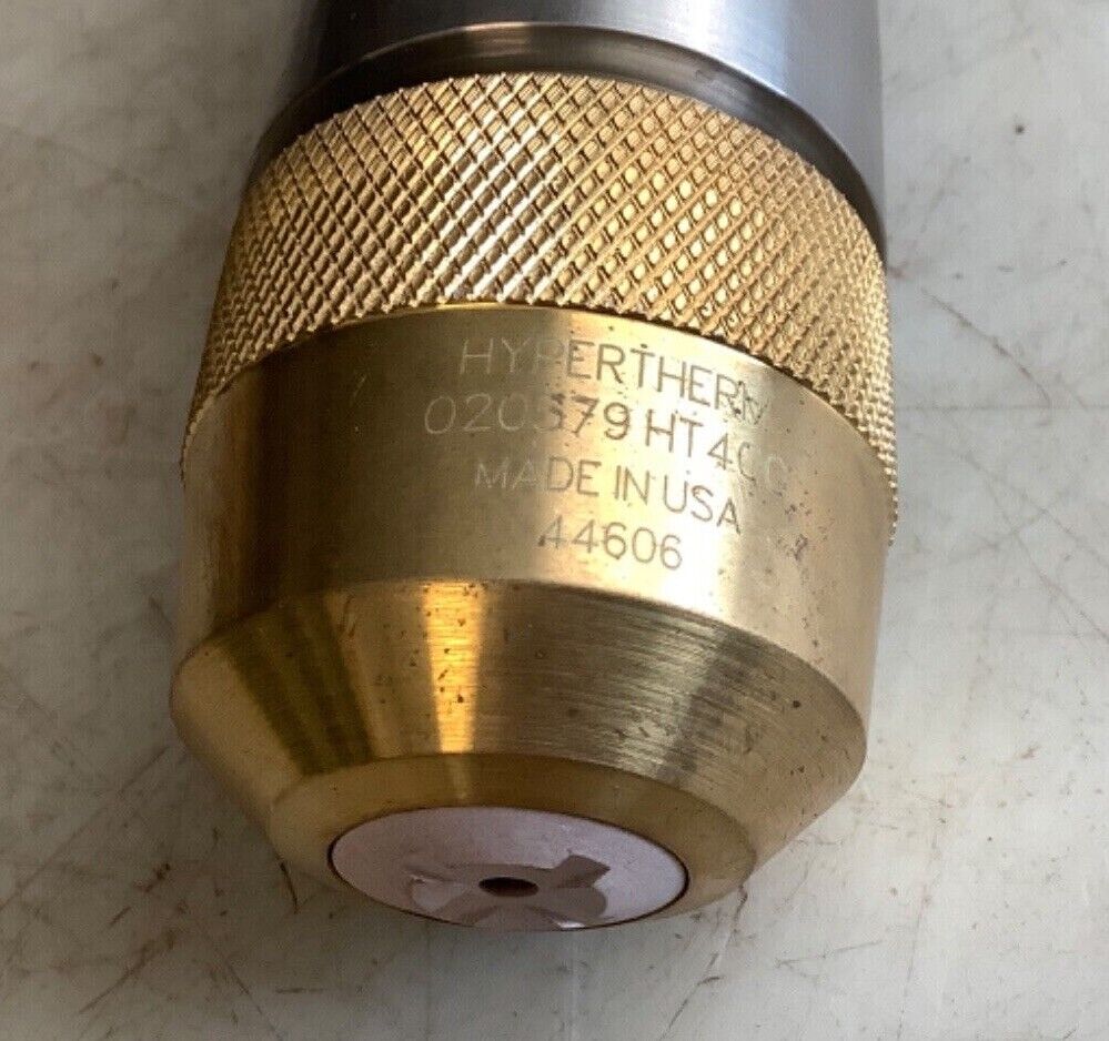 HYPERTHERM 020328 MACHINE TORCH BODY W/ 020579 NOZZLE CAP HT400 222
