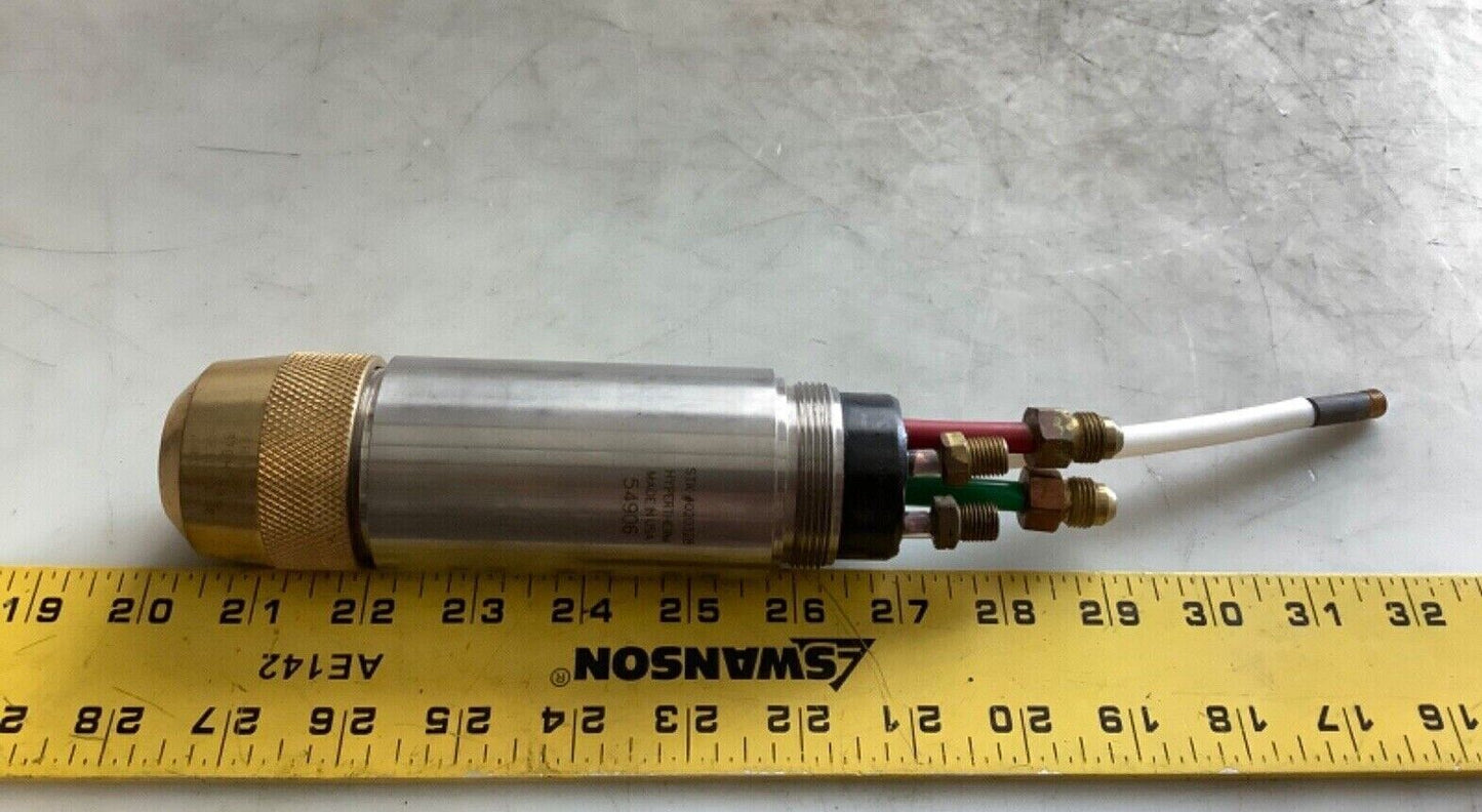 HYPERTHERM 020328 MACHINE TORCH BODY W/ 020579 NOZZLE CAP HT400 222