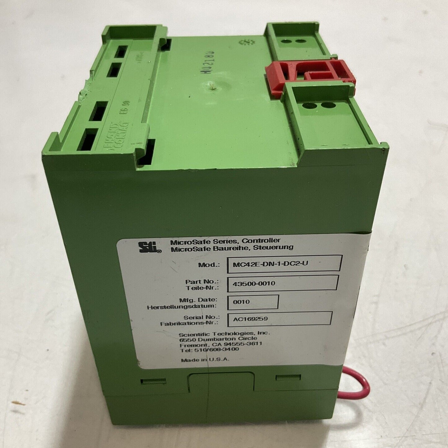 STJ MC42E-DN-1-DC2-U MICROSAFE MC42E-DN CONTROLLER U3S
