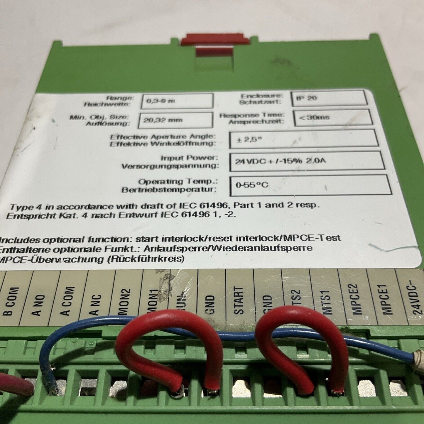 STJ MC42E-DN-1-DC2-U MICROSAFE MC42E-DN CONTROLLER U3S