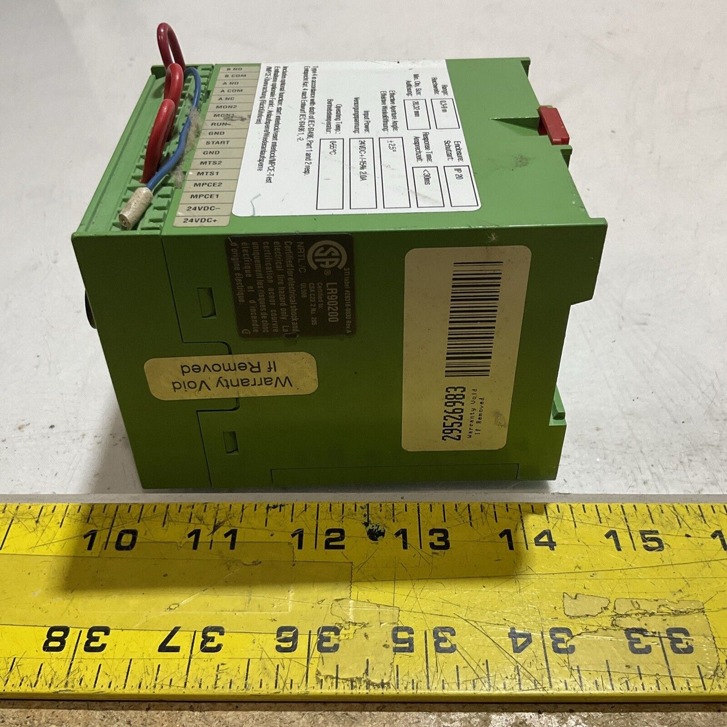 STJ MC42E-DN-1-DC2-U MICROSAFE MC42E-DN CONTROLLER U3S