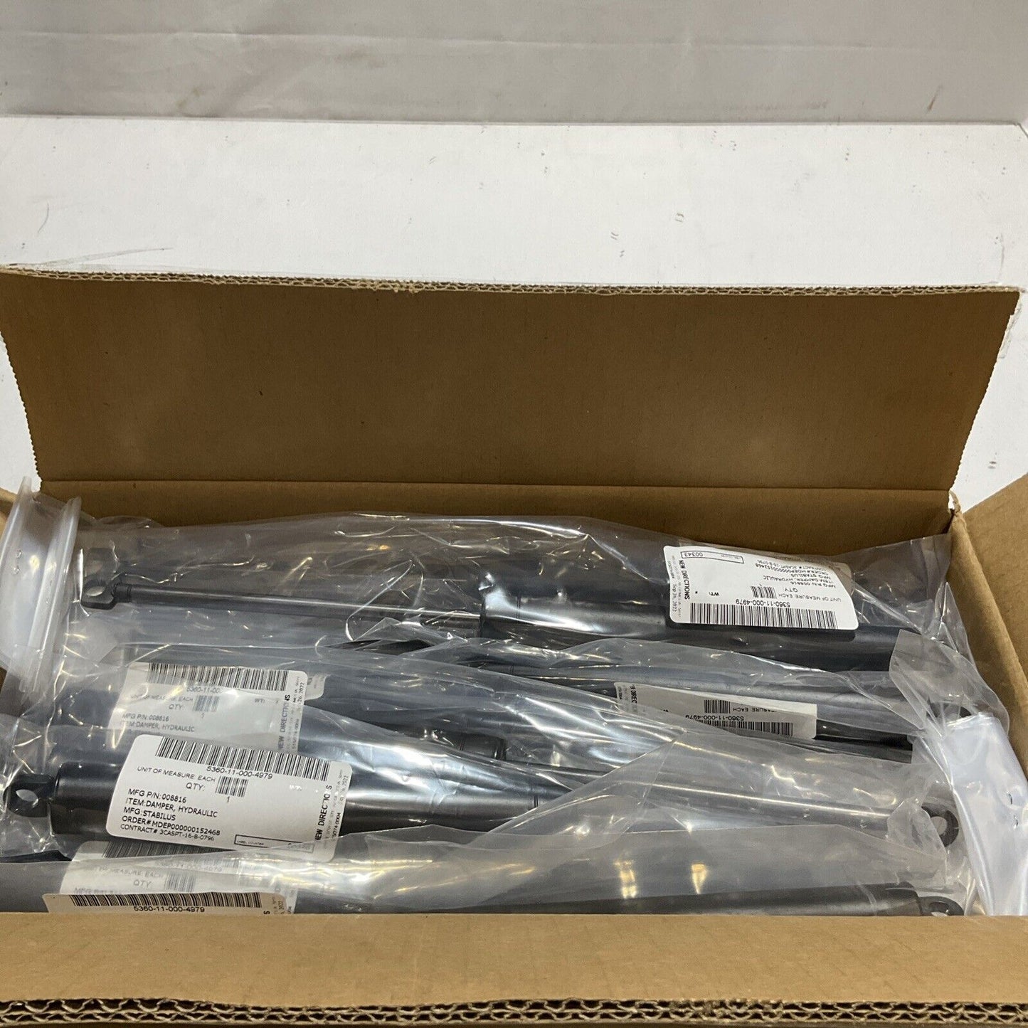 STABILUS STAB-O-SHOC 00886 HYDRAULIC DAMPER LOT OF 25 U3S
