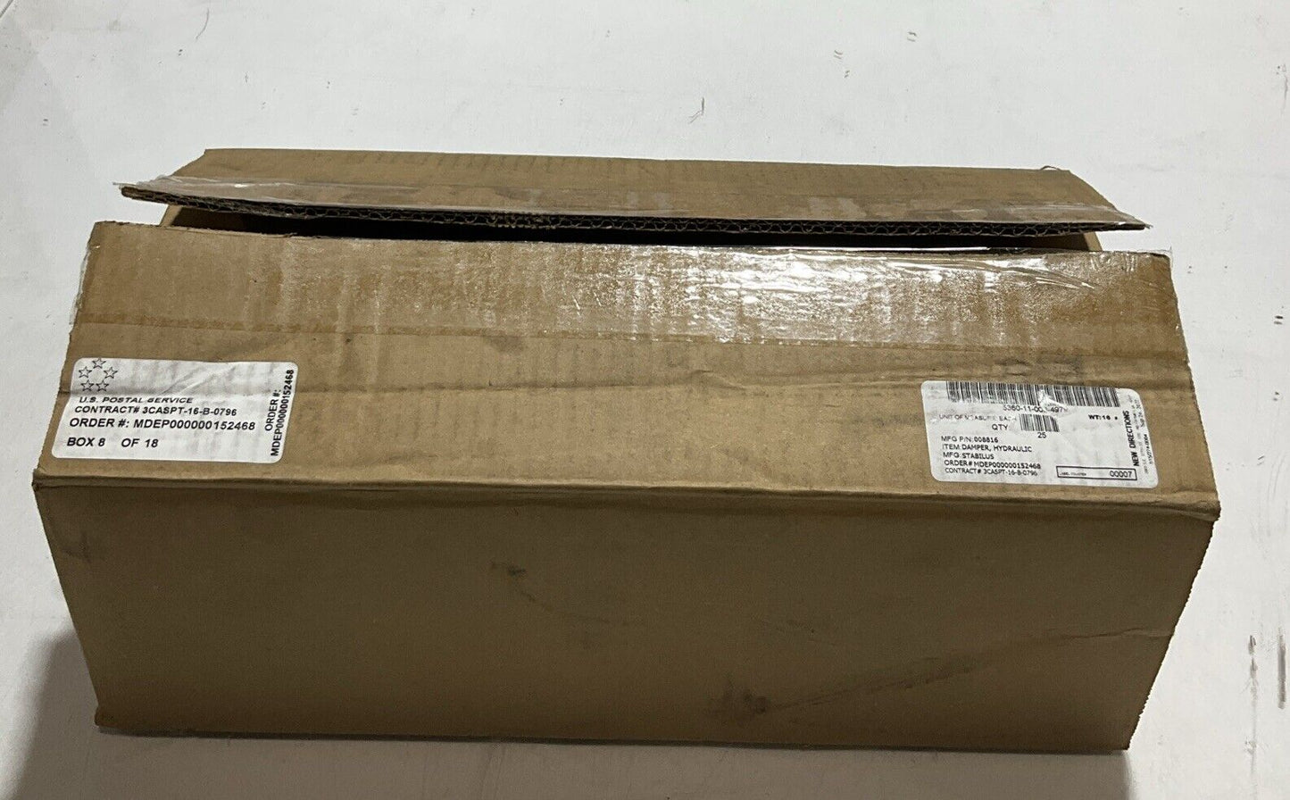 STABILUS STAB-O-SHOC 00886 HYDRAULIC DAMPER LOT OF 25 U3S