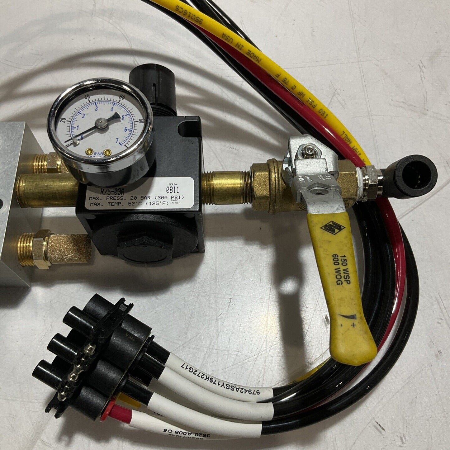 MAC DMB-DFFJ-1KJ VALVE STACK ASSY 24V U3S