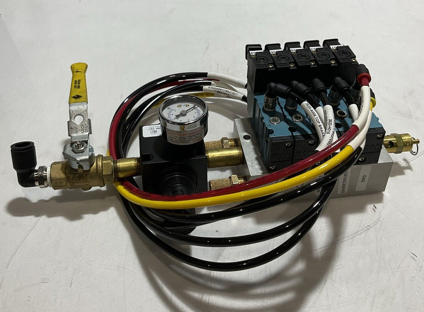 MAC DMB-DFFJ-1KJ VALVE STACK ASSY 24V U3S