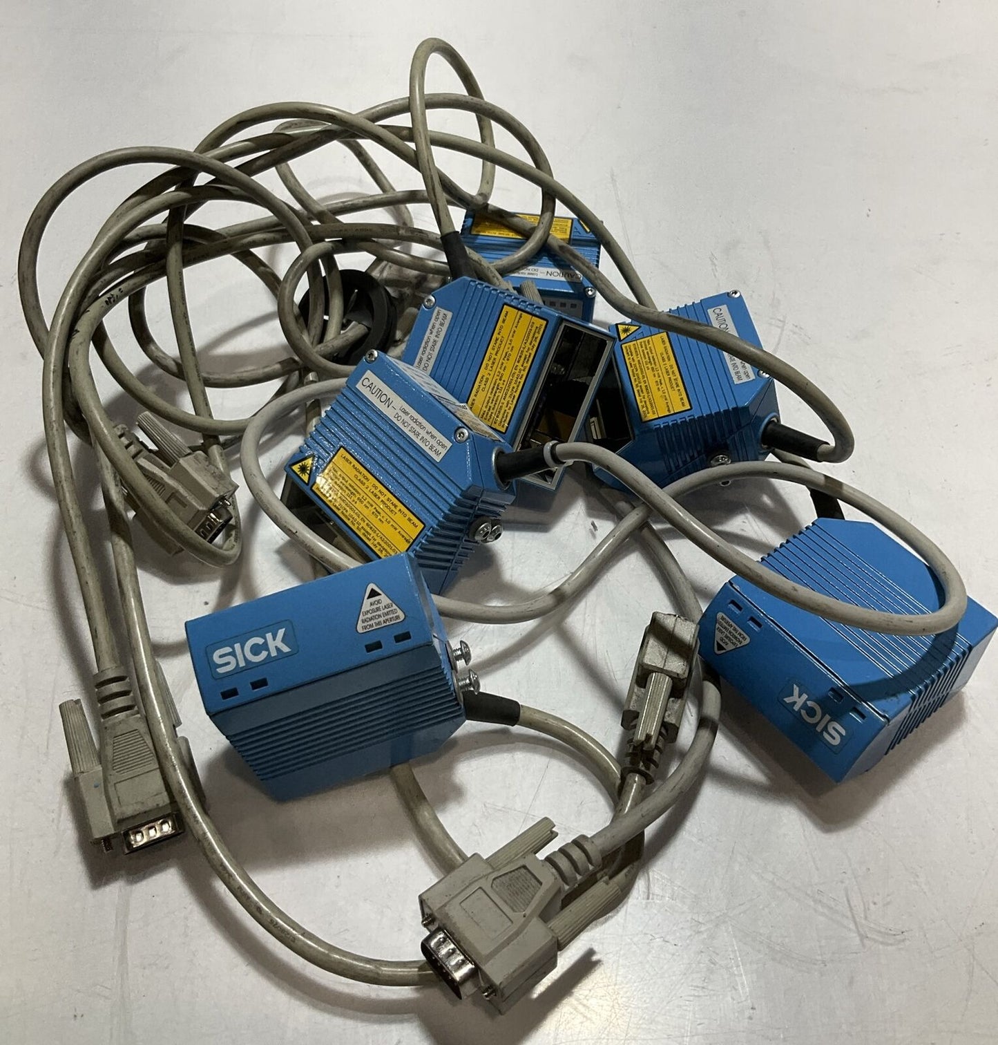 SICK CLV420-3010S04 INDUSTRIAL BAR CODE SCANNER LOT OF 6 U3S