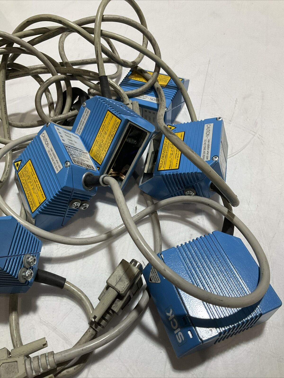 SICK CLV420-3010S04 INDUSTRIAL BAR CODE SCANNER LOT OF 6 U3S