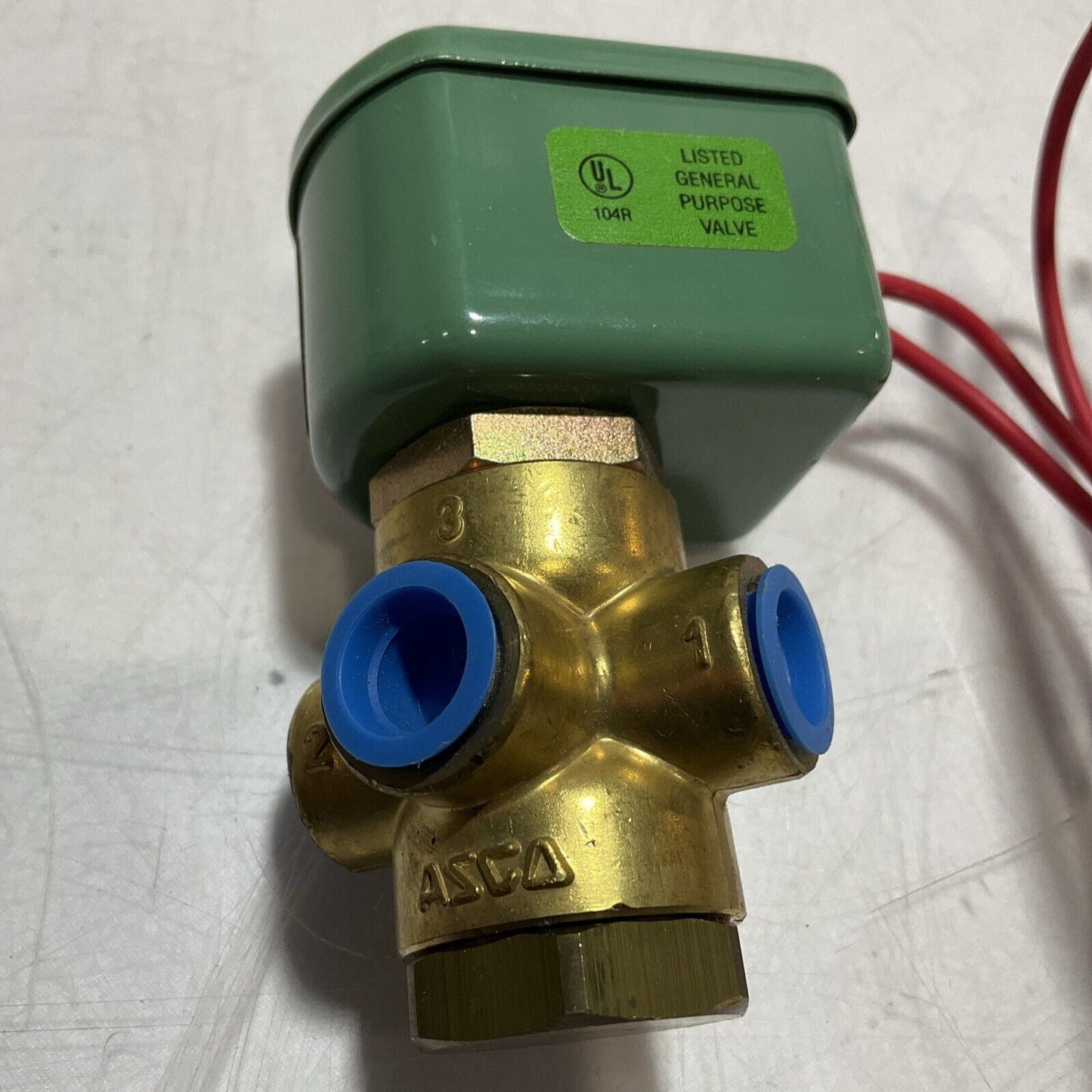 ASCO 8320A23 SOLENOID VALVE 120VDC U3S