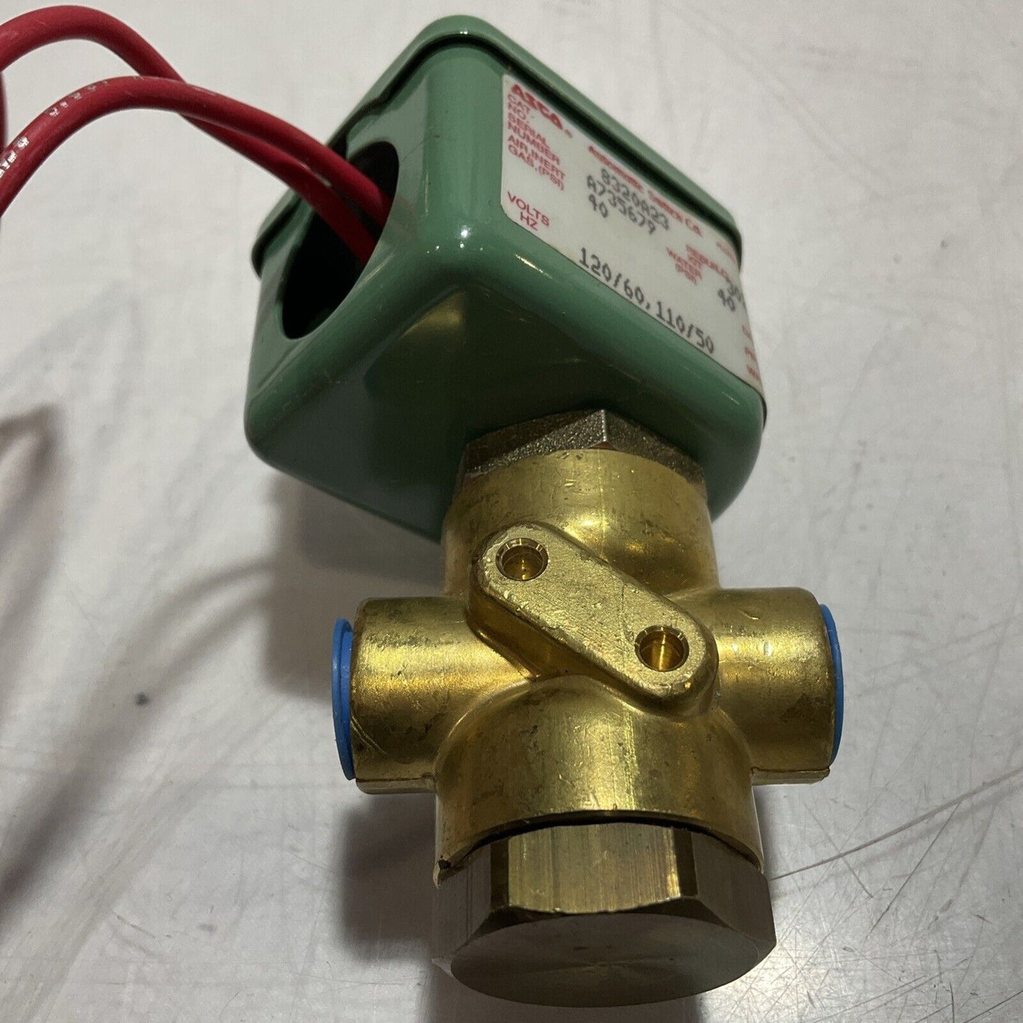 ASCO 8320A23 SOLENOID VALVE 120VDC U3S