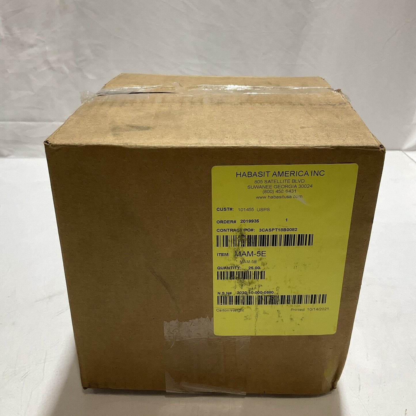 HABBASIT AMERICA MAM-5E 35.3MM X 3670MM CONVEYOR BEALT LOT 25 U3S