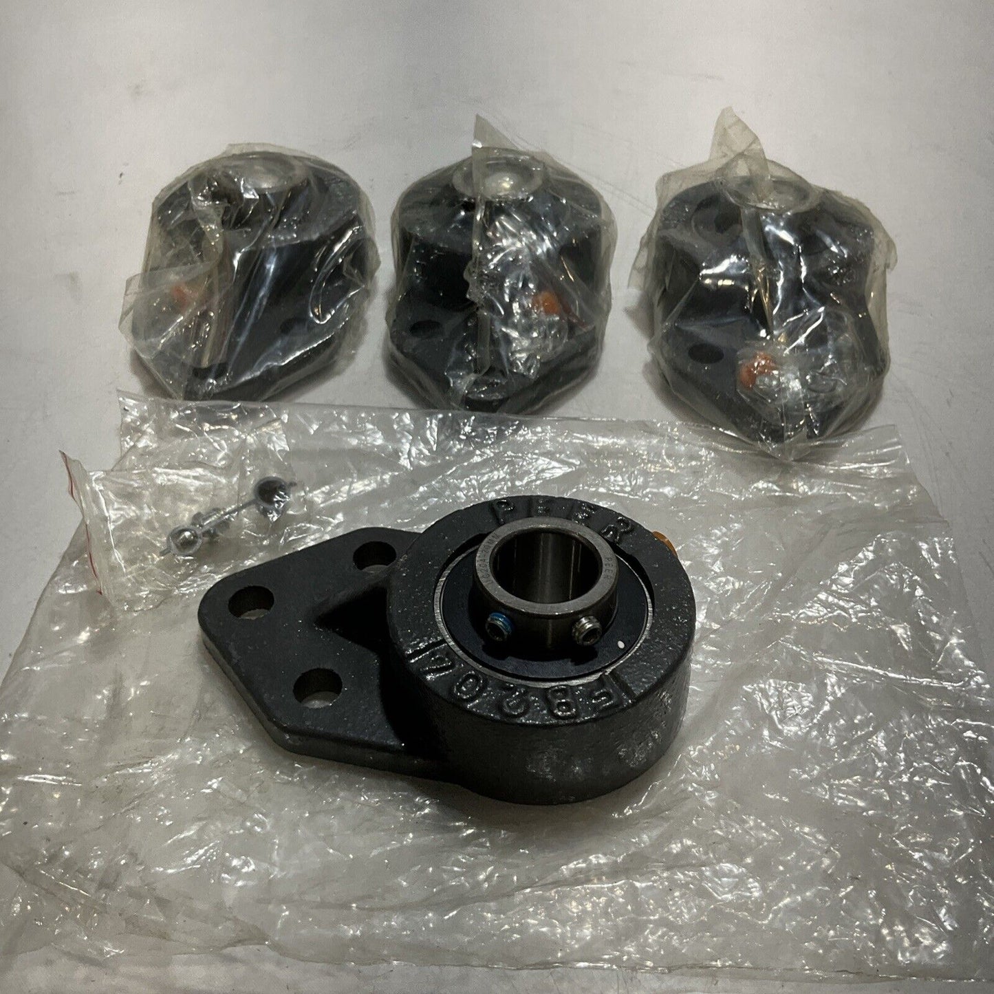 TRITAN FB204 PEER BEARING BLOCKS LOT OF 4 U3S