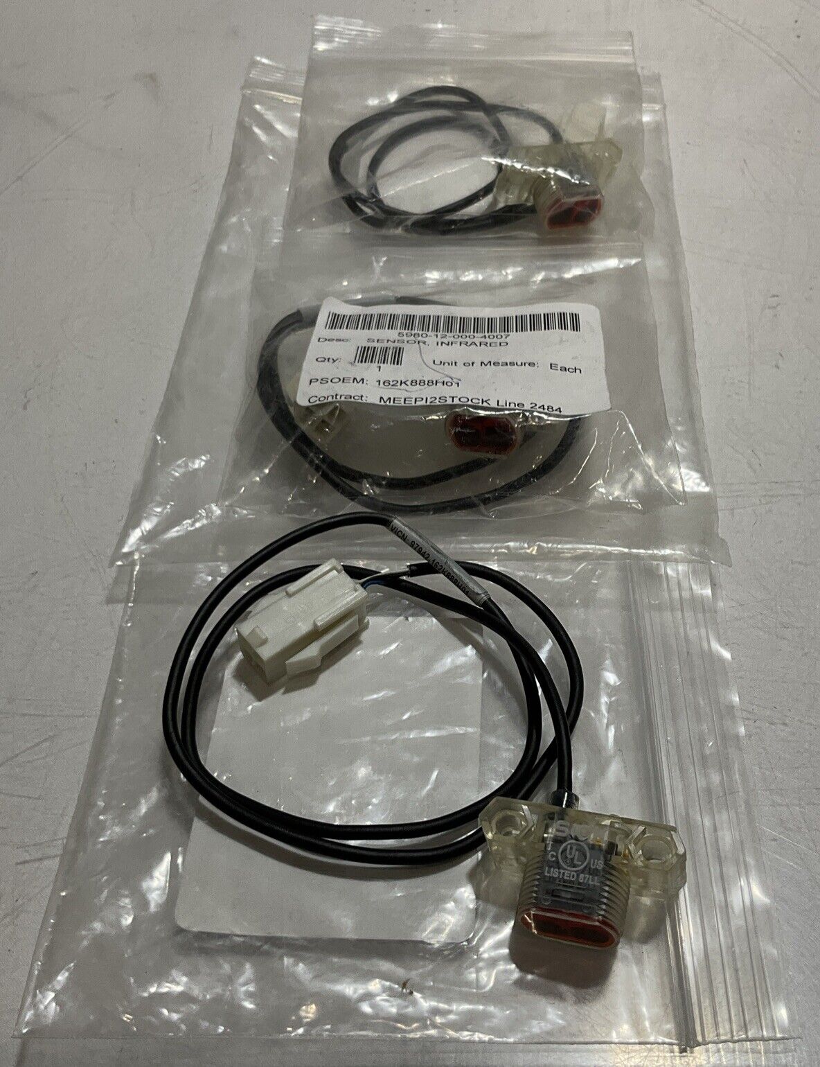 SICK ZT1-P0800S04 1044231 PHOTOELECTRIC INFRADED SENSOR LOT OF 3 U3S