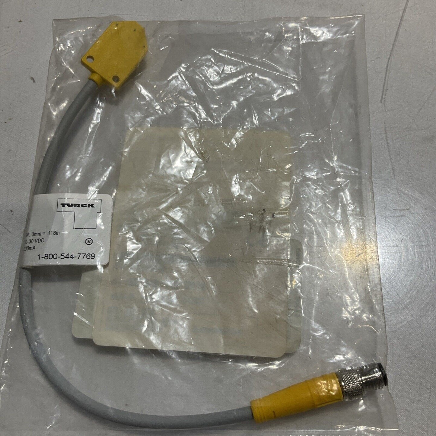 TURCK BI3-Q06-AP6X2-0.2-PSG3M S1620185 INDUCTIVE PROXIMITY SENSOR U3S