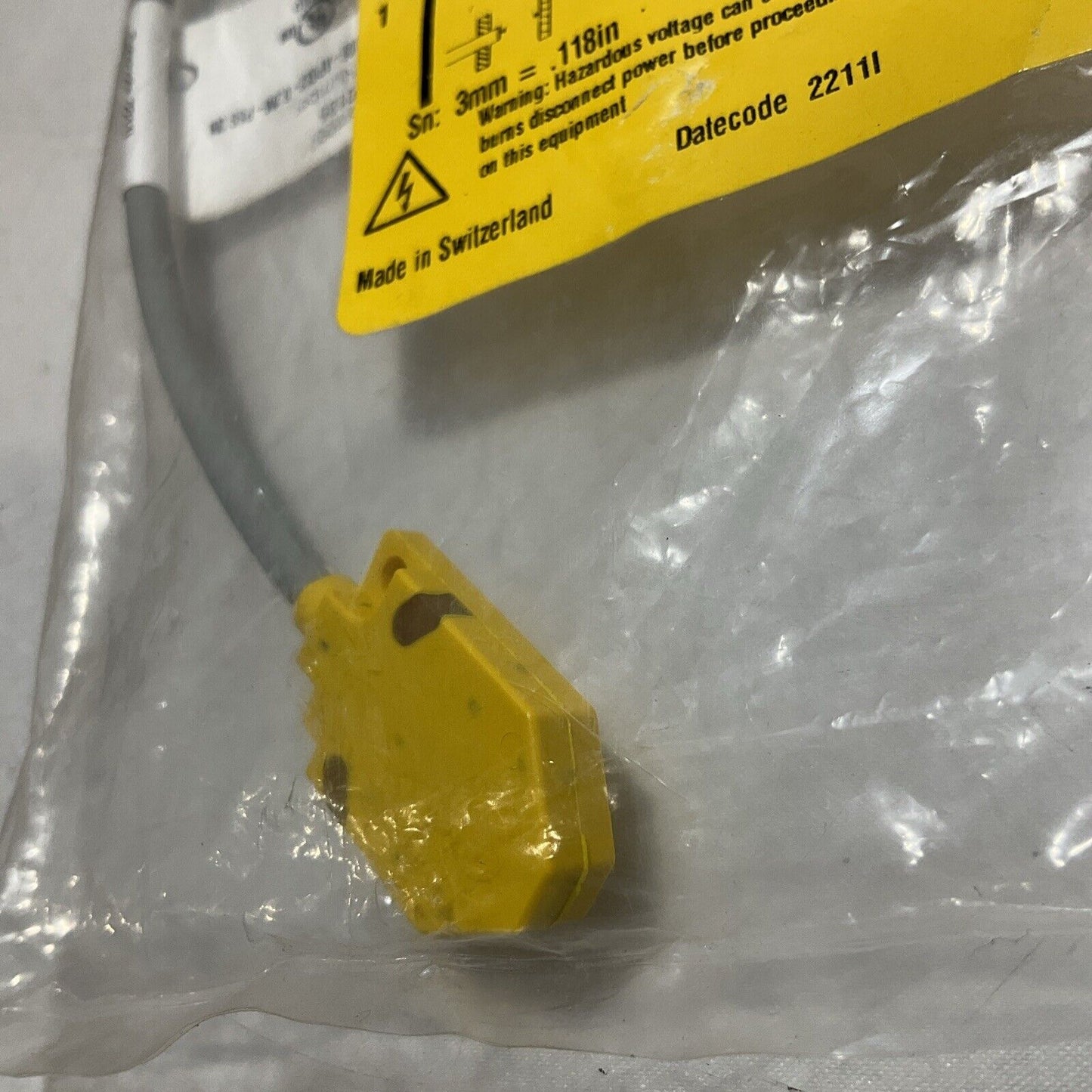 TURCK BI3-Q06-AP6X2-0.2-PSG3M S1620185 INDUCTIVE PROXIMITY SENSOR U3S