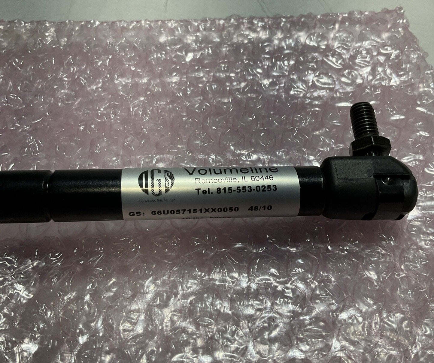 VOLUMELINE GS: 66U057151XX0050 GAS SPRING 10LB U3S