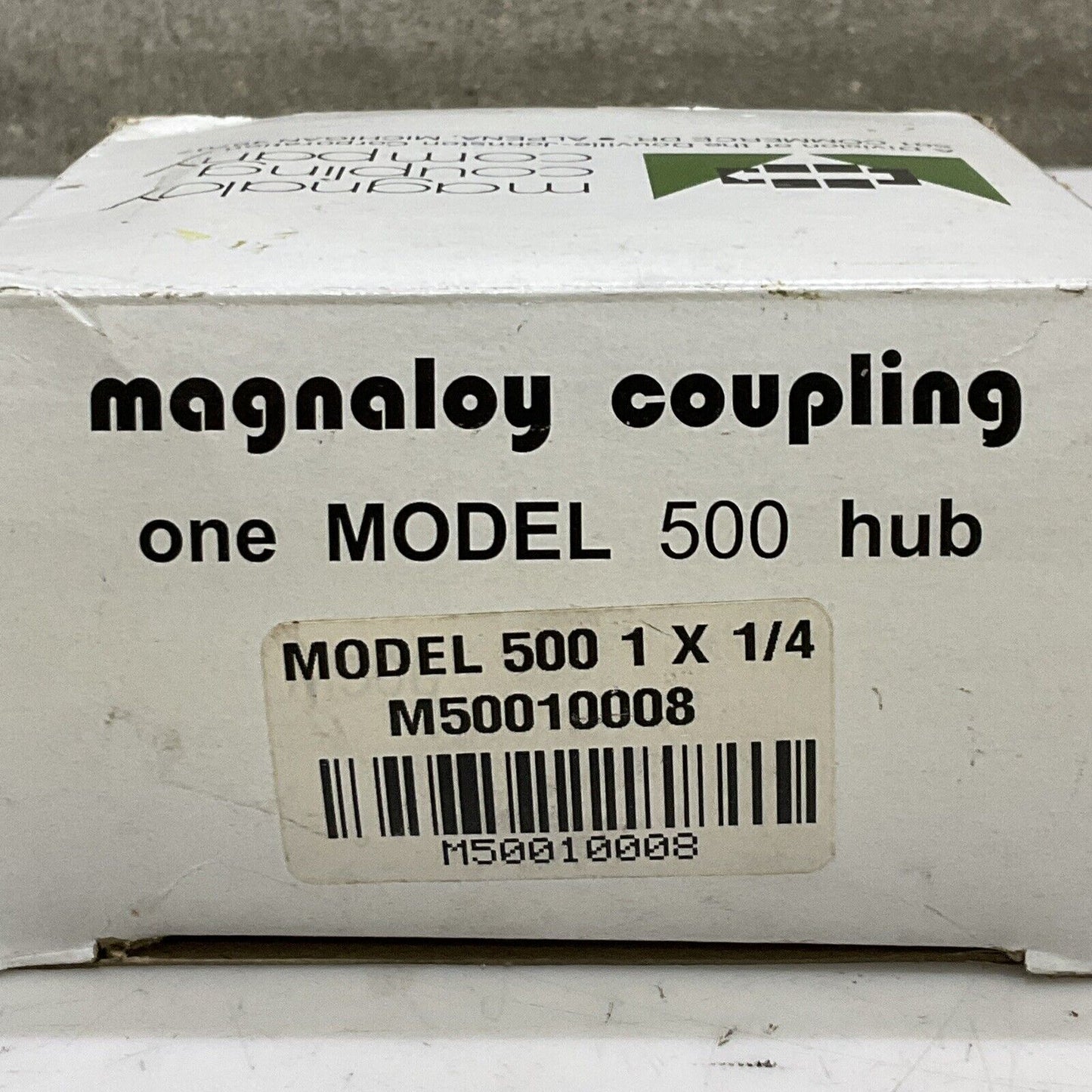 MAGNALOY COUPLING CO. M50010008 JAW COUPLING HUB MODEL 500 1 X 1/4 RM6