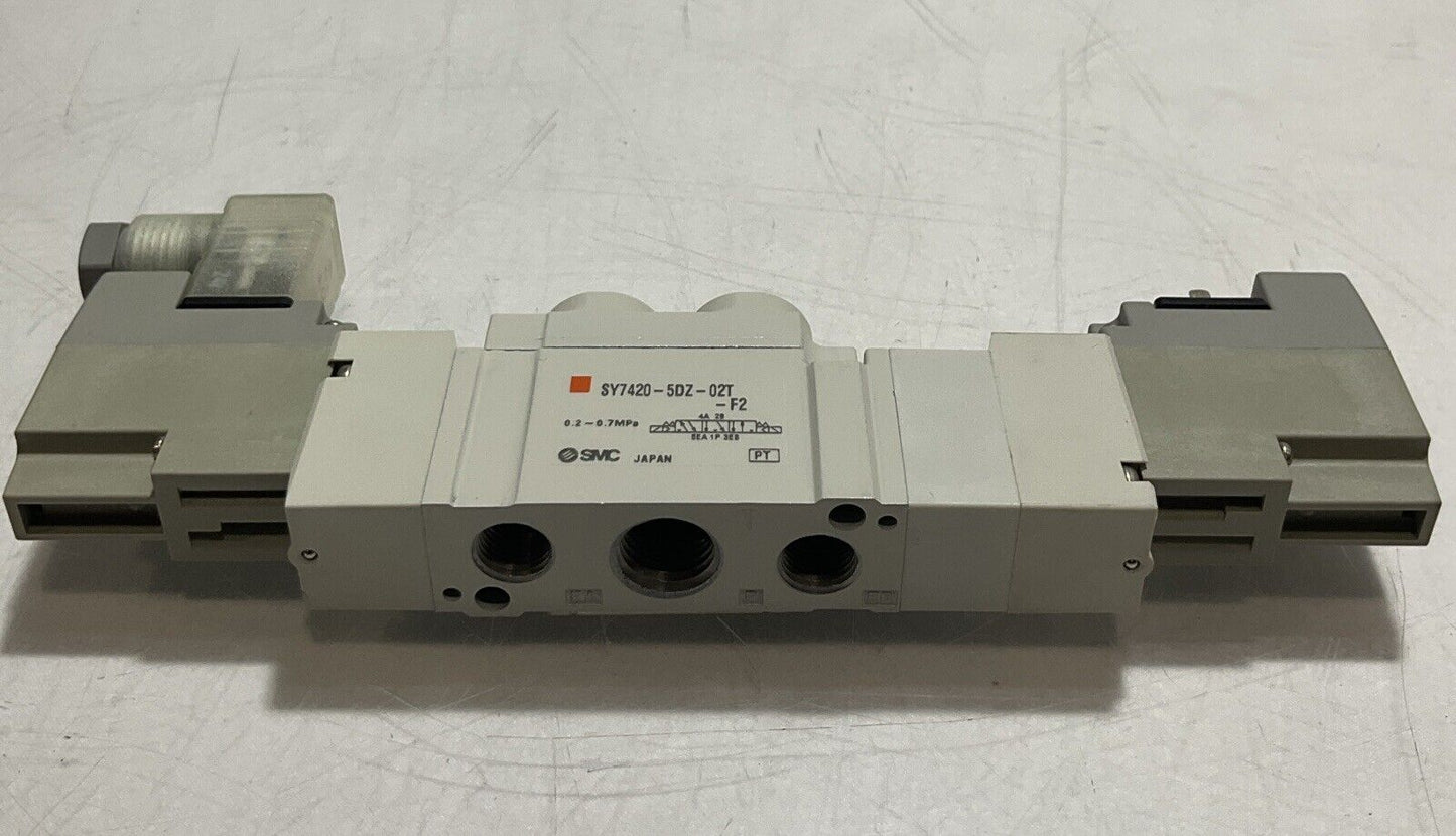 SMC SY7420-5DZ-02T-F2 SOLENOID VALVE 0.2-0.7 MPA U3S