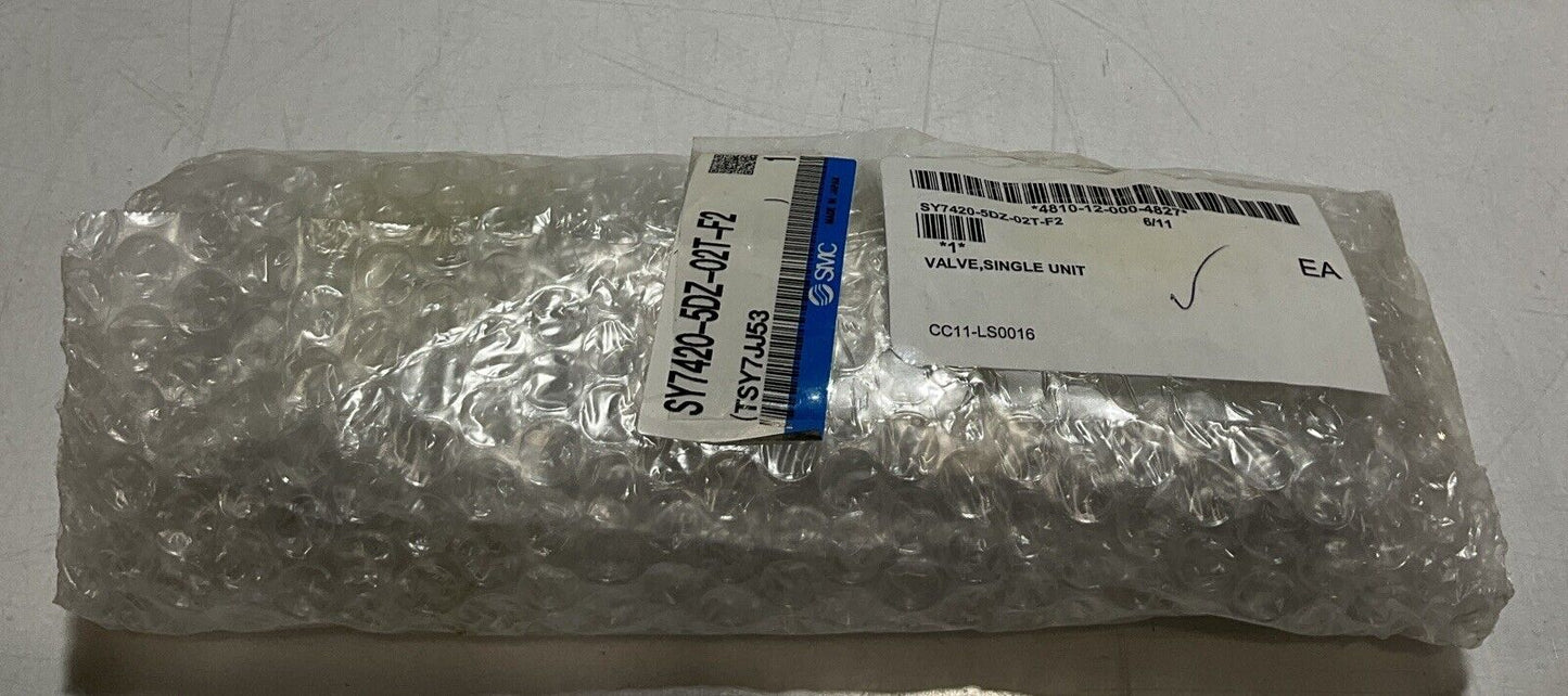 SMC SY7420-5DZ-02T-F2 SOLENOID VALVE 0.2-0.7 MPA U3S