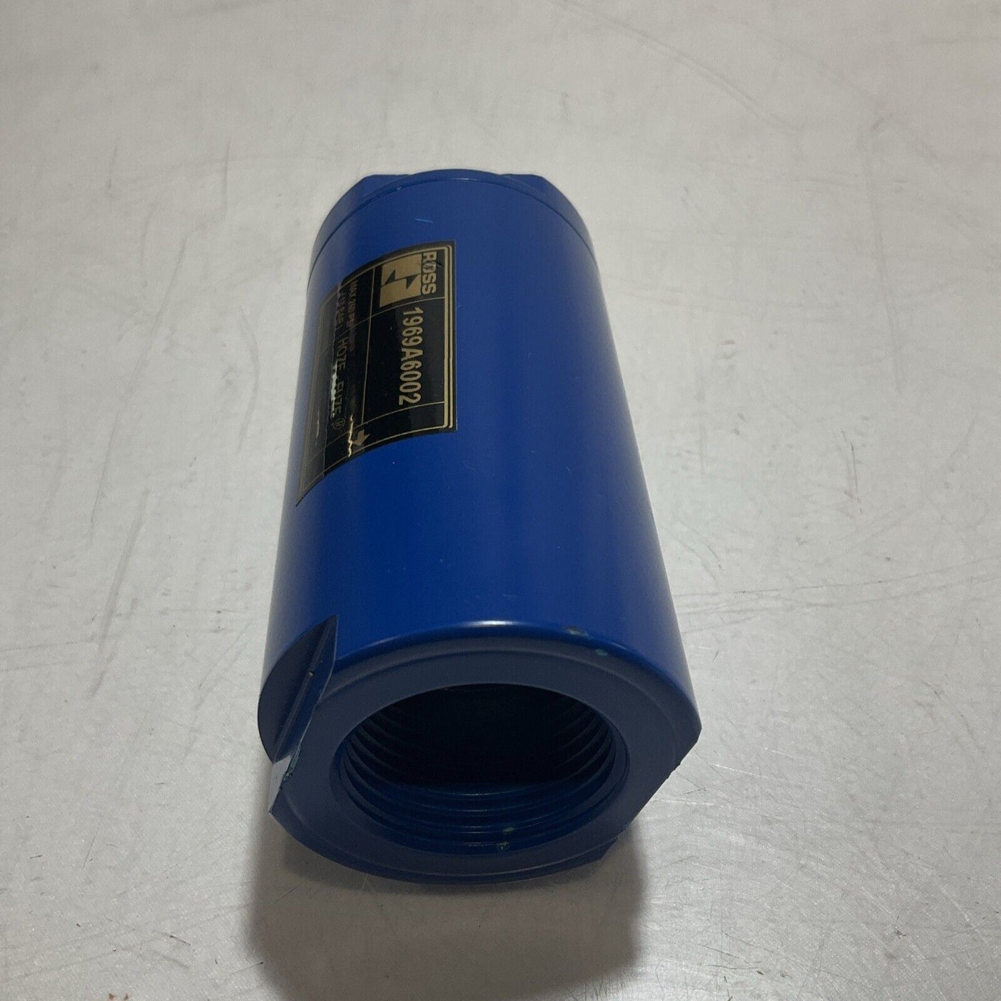 ROSS 1969A6002 HOZE-FUZE SAFETY SHUTOFF VALVE FEMALE 1” NPT U3S