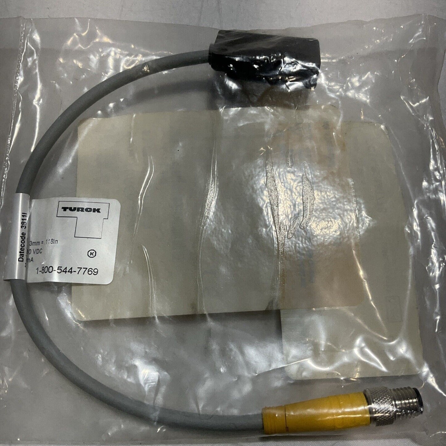 TURCK BI 3-Q06-AP6X2-0.2-PSG3M SENSOR 3-WIRE U3S