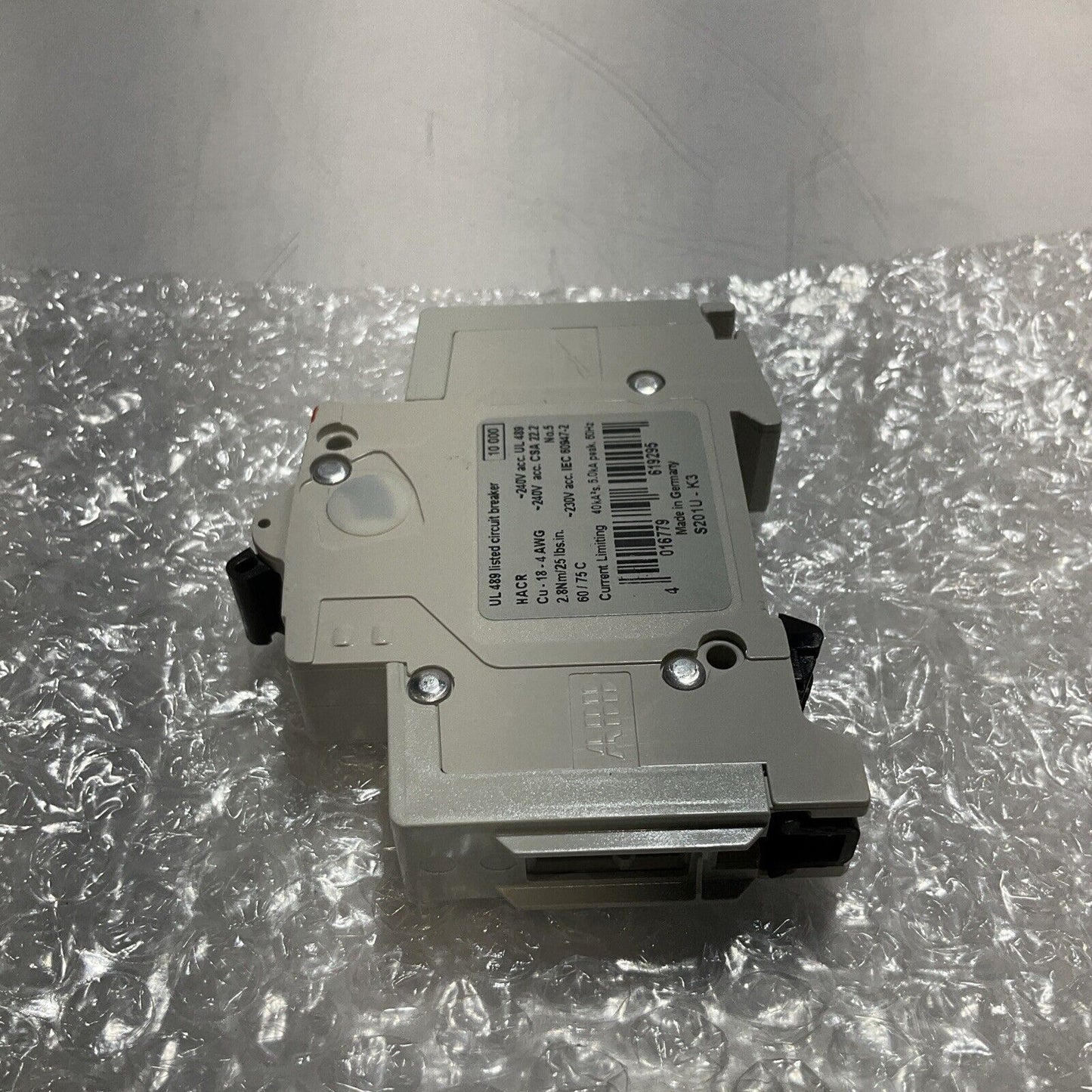 ABB S201U-K3 CIRCUIT BREAKER. 240V U3S