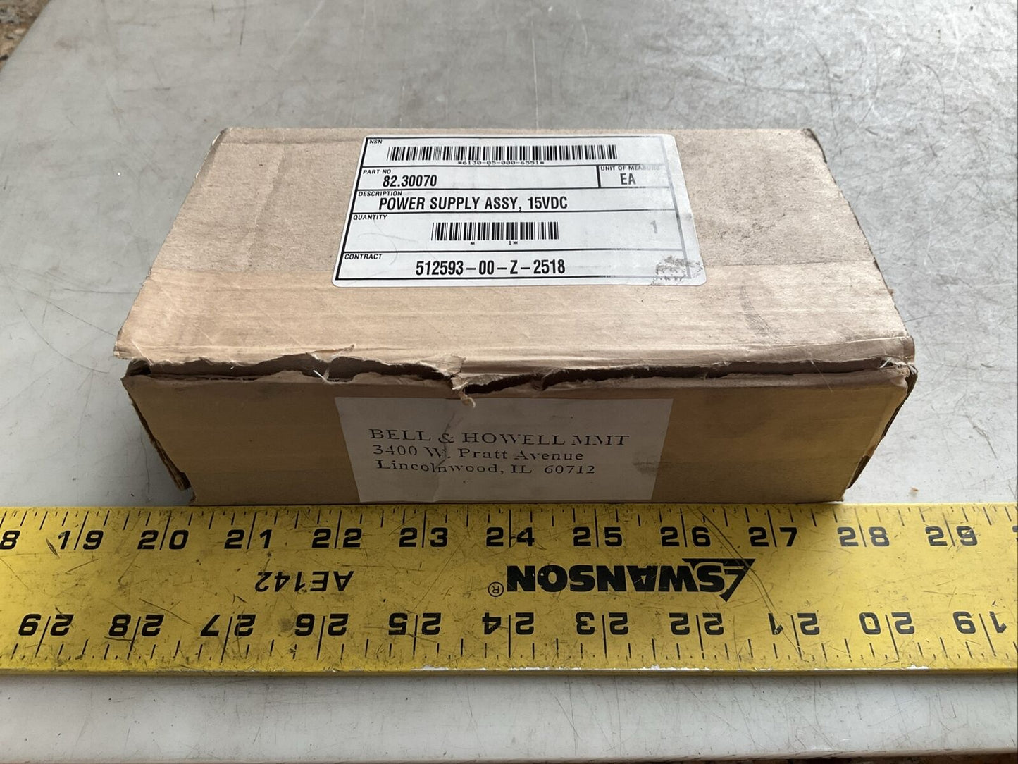 POWER-ONE HAA15-0.8-A LINEAR POWER SUPPLY U3S