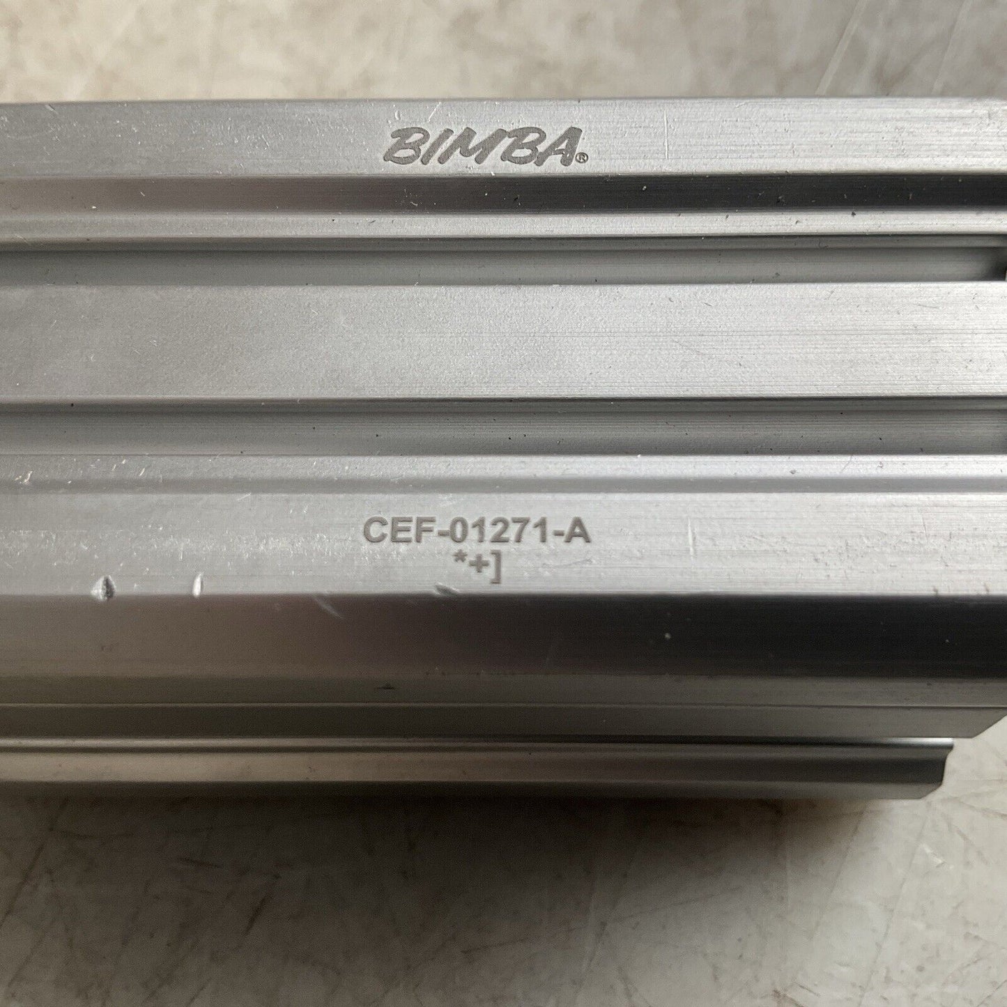BIMBA CEF-01271-A PNEUMATIC AIR CYLINDER MINI LINEAR SLIDE U3S
