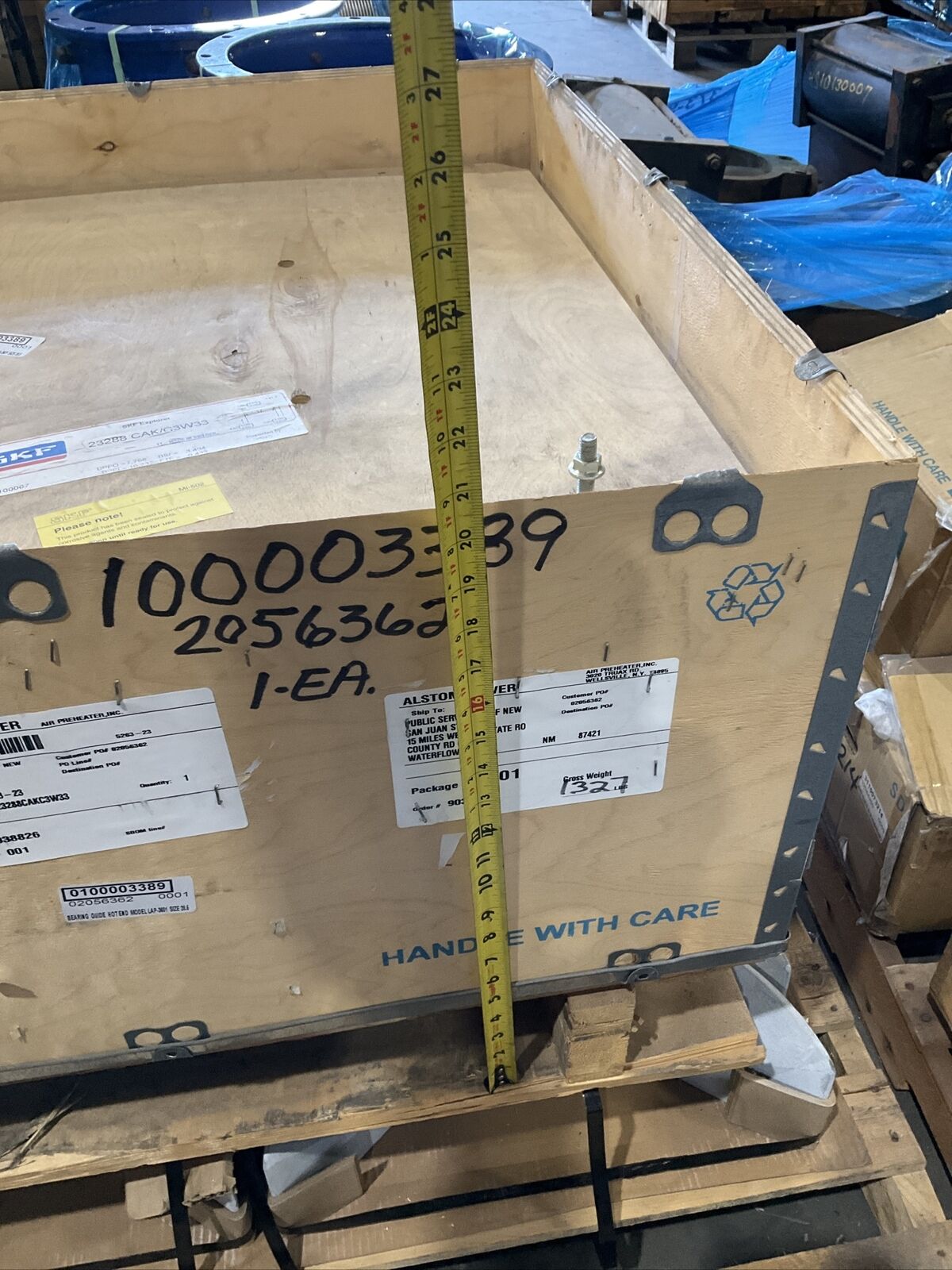 SKF 23288 CAK/C3W33 LAP-3601 HOT END BEARING 373