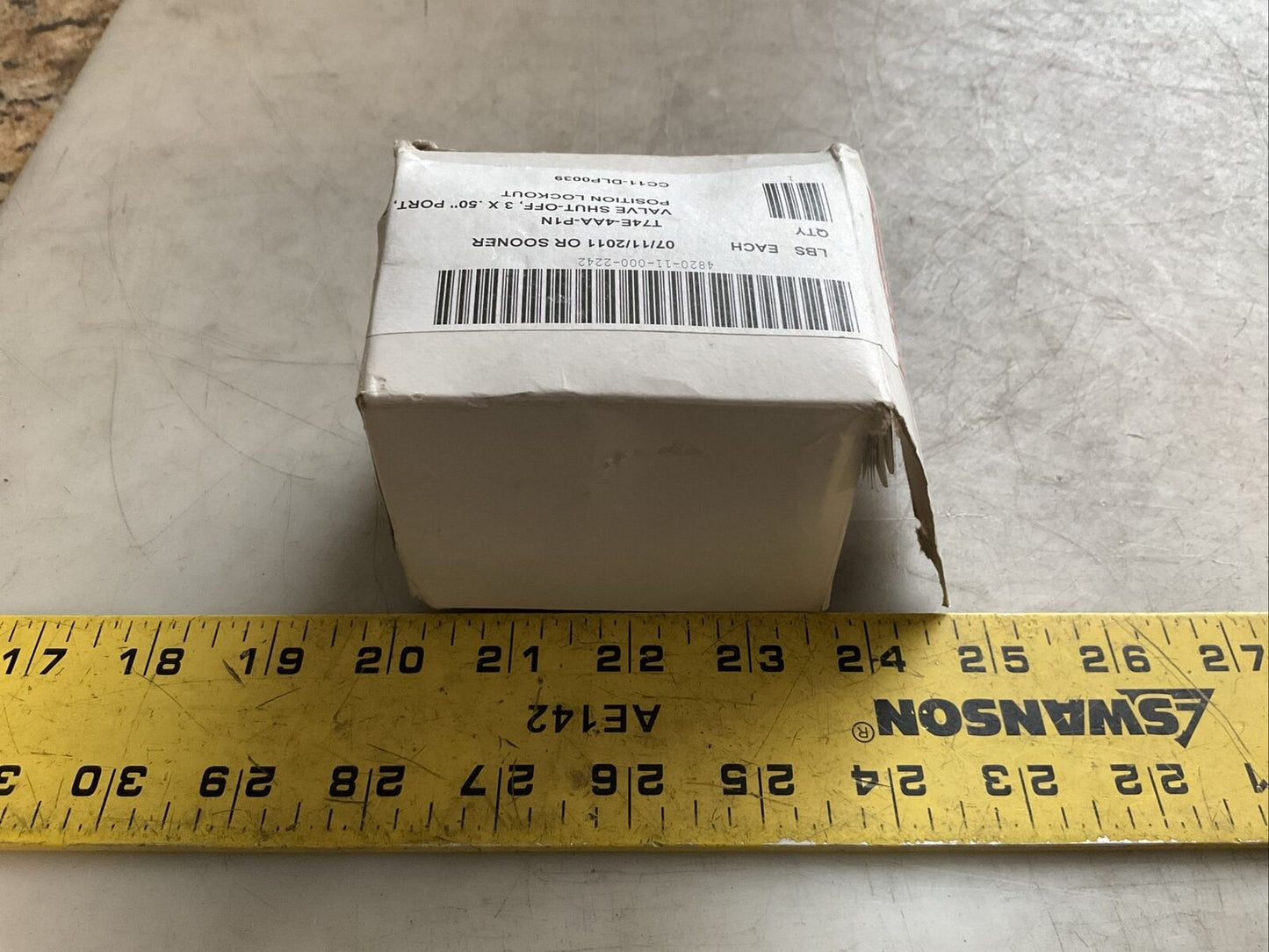 NORGREN T74E-4AA-P1N SHUT OFF VALVE 1/2IN PTF U3S