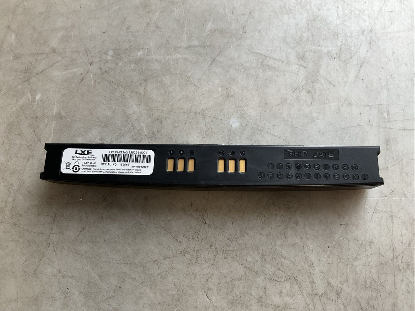 HONEYWELL MX3A378BATT BARCODE READER BATTERY MX3 LI-ION RM6