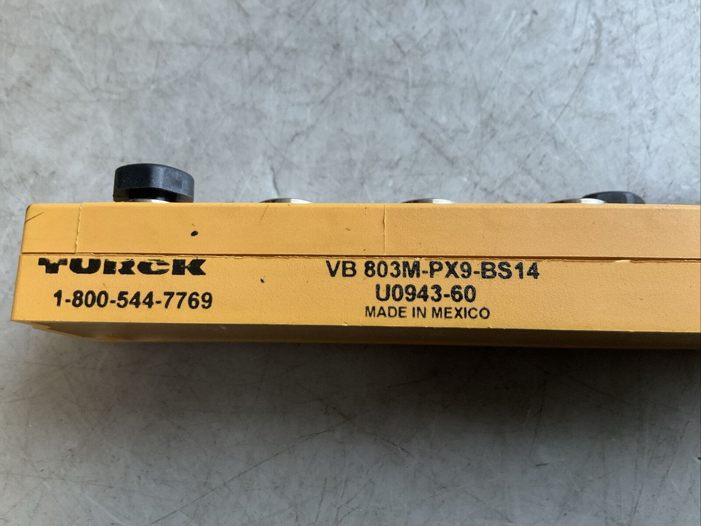 TURCK VB 803M-PX9-BS14 U0943-60 JUNCTION BOX U3S