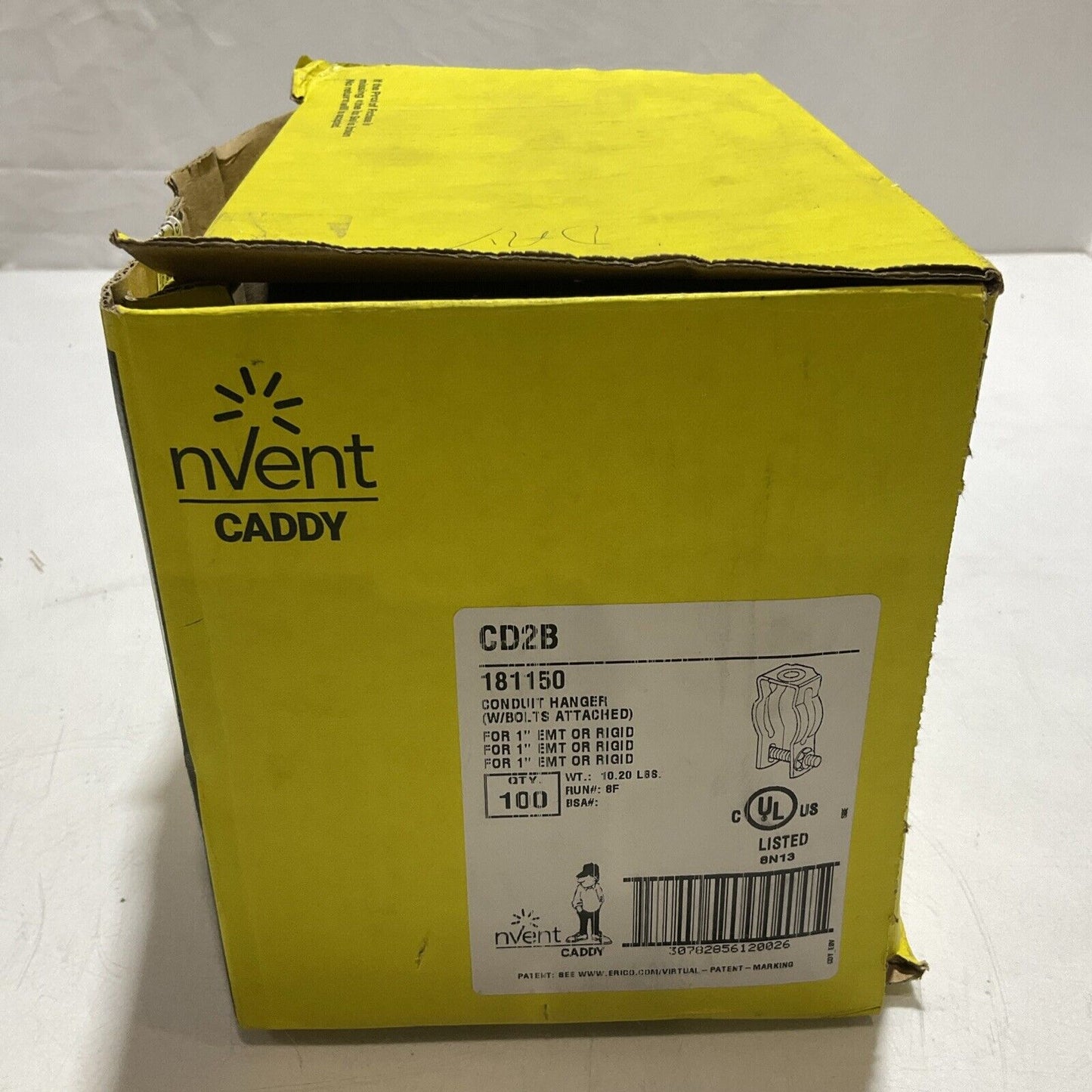 CADDY CD2B CD SERIES CONDUIT HANGERS LOT OF 100 U3S