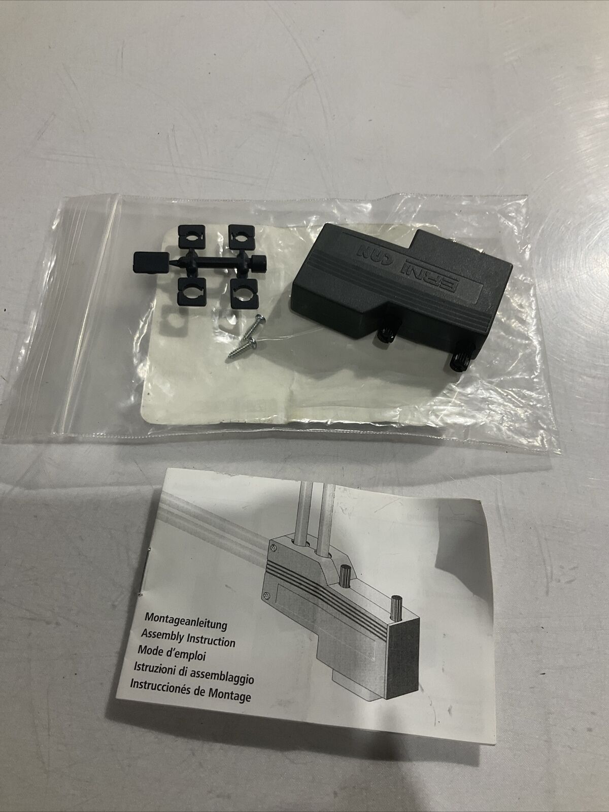 ERNI EPM-T950.1A 459601 CAN-BUS INTERFACE CONNECTOR LOT OF 3 U3S