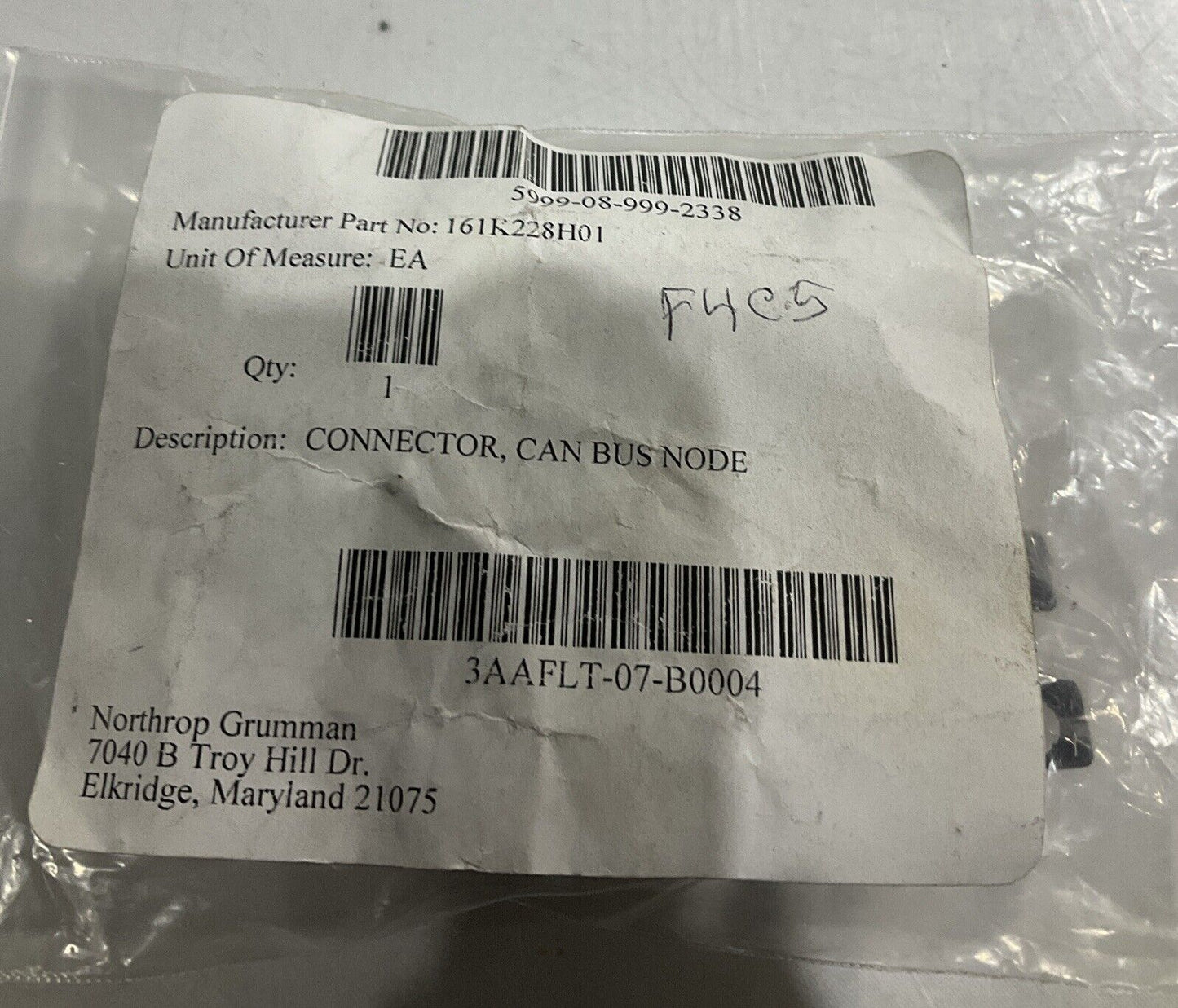 ERNI EPM-T950.1A 459601 CAN-BUS INTERFACE CONNECTOR LOT OF 3 U3S
