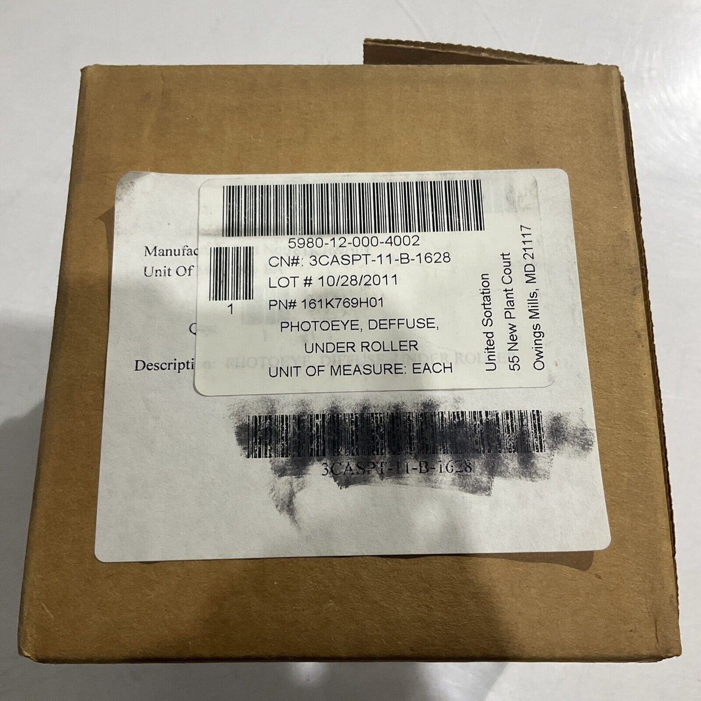 SICK WTR2-N551S06 PHOTOEYE DEFFUSE U3S