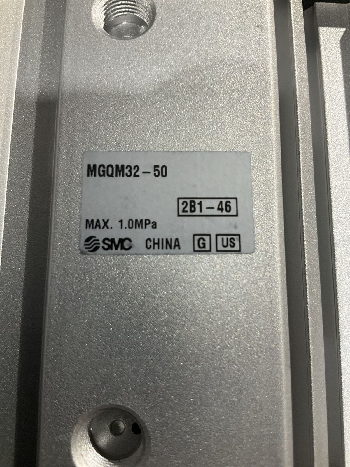 SMC MGQM32-50 PNEUMATIC CYLINDER GUIDED ACTUATOR U3S