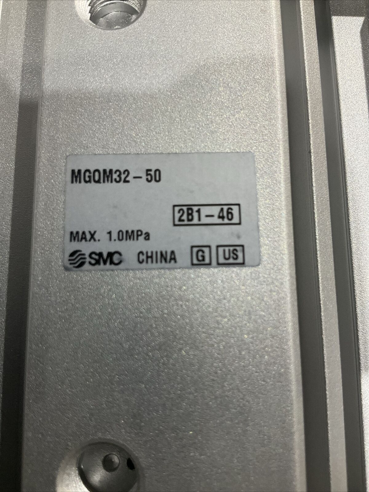 SMC MGQM32-50 PNEUMATIC CYLINDER GUIDED ACTUATOR U3S