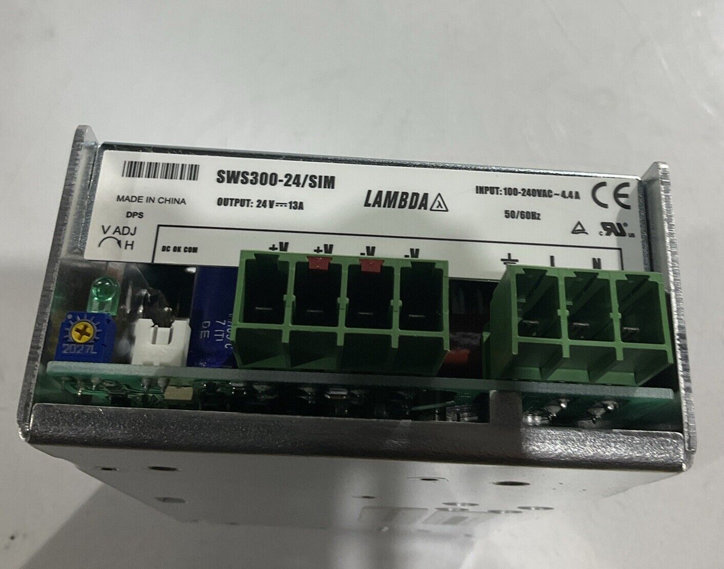 LAMBDA SWS300-24/SIM POWER SUPPLY 100/240V 50/60HZ U3S