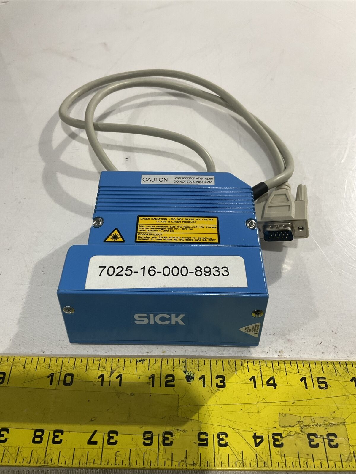 SICK CLV430-6010S06 1043958 BARCODE SCANNER U3S