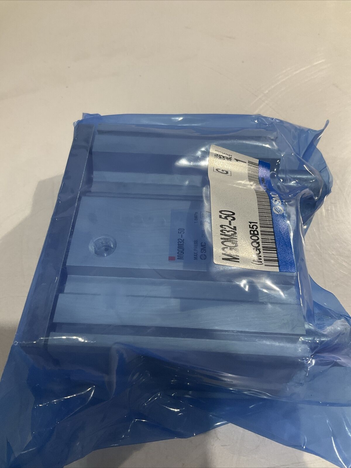 SMC MGQM32-50 PNEUMATIC CYLINDER BEARING SLIDE 145 PSI U3S